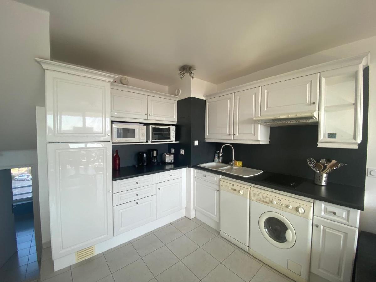 Beau Duplex Deauville Marina, F3 Avec Balcon Esterno foto